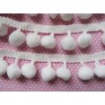thumbnail image 3 of 20 Yards Pom Pom Trim DIY Lovely Decorative Pom Pom Ribbon Pom Pom Fringe, 3 of 10