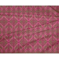 thumbnail image 4 of oneOone Tissu Polyester Lycra Imprimé Géométrique & Cachemire pour Couture Largeur 56 Pouces, 4 of 4