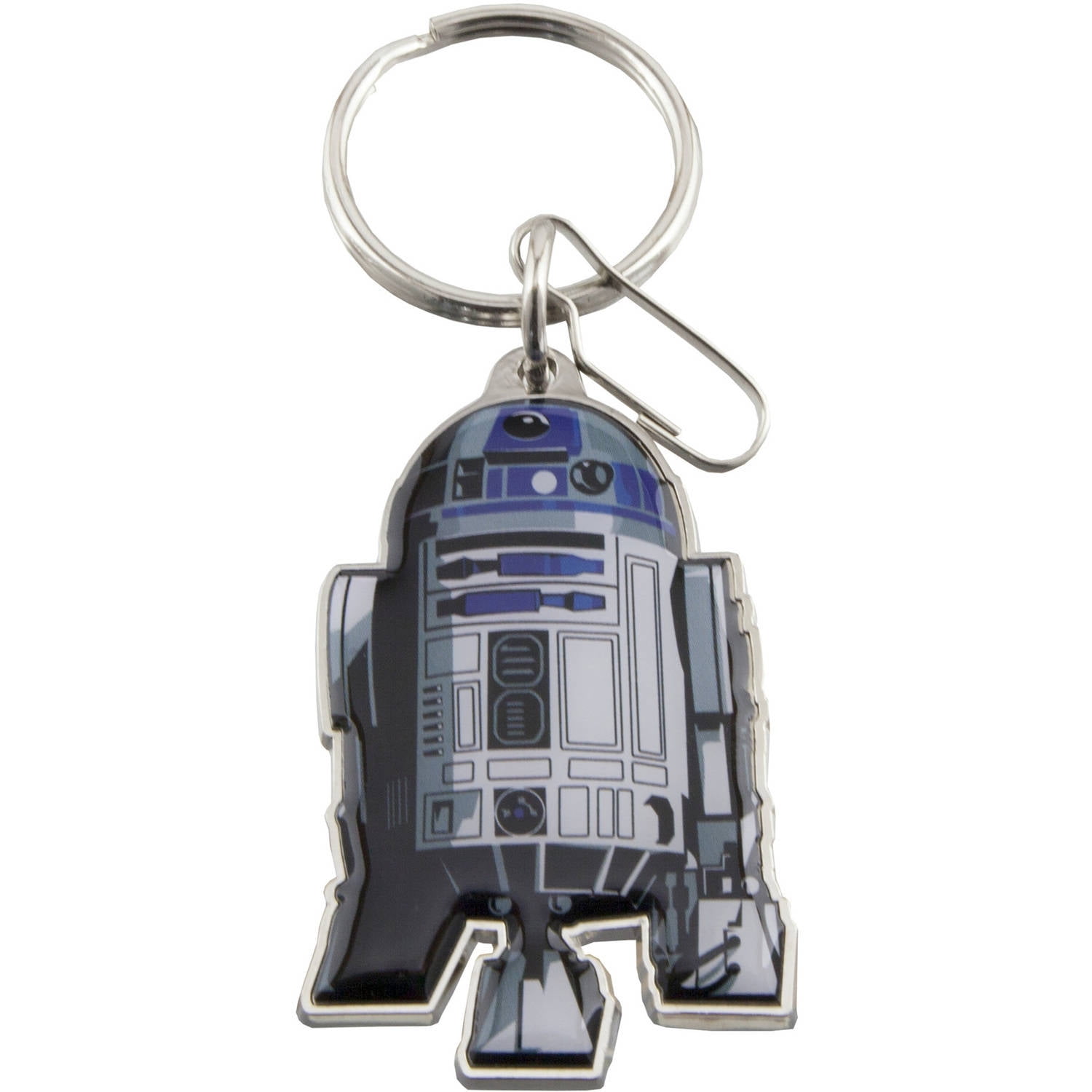 Star Wars R2D2 Keychains Unique Pendant Party Gift Key Chain Silver Keyring Ring 