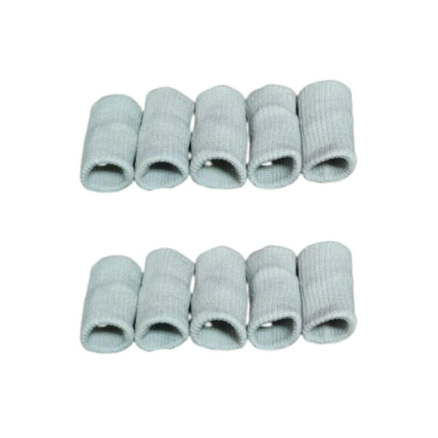 Advancent 10 unids/set manga de nudillos portátil mano izquierda derecha elástico transpirable nudillos Brace Protector guantes de protección equipo Bádminton Gris Advancent OD028317-02