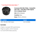 thumbnail image 2 of Accessory Belt Idler Pulley - Compatible with 1990 - 1996 GMC C7000 Topkick 6.6L 6-Cylinder Diesel 1991 1992 1993 1994 1995, 2 of 2