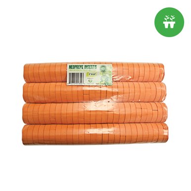 Neoprene Inserts (sold 100 per pack) - Orange