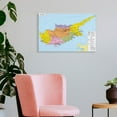 thumbnail image 6 of Cyprus Map Posters Home Decor Poster Wall Art Hanging Picture Print Bedroom Decorative Painting Posters Room Aesthetic 12x18inch(30x45cm), 6 of 6