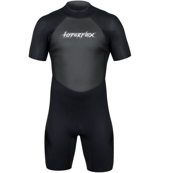 Hyperflex Men's Access 2.5mm Back Zipper Spring Suit, Black