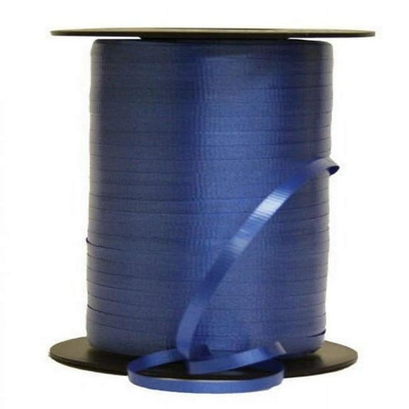 AI-12-Q04 0.18 in. x 500 Yards Royal Blue Curling Ribbon - Set of 4