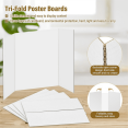 thumbnail image 2 of LEEYNEER 4 Pcs Trifold Poster Board  Corrugate Presentation Boards S, 2 of 6