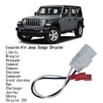 thumbnail image 3 of Arnés de cables del adaptador de altavoz 72-6514 para Dodge Chrysler, 3 of 7