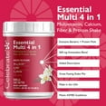 thumbnail image 2 of Celebrate Vitamins 4-in-1 Bariatric Multivitamin with Calcium Protein Shake, Vanilla Cake, 20 oz. tub, 2 of 5