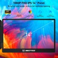 thumbnail image 4 of (Secondhand) Laptop Screen Extender, 14'' Laptop Monitor Extender Plug & Play, 1080P FHD Triple Portable Dual Monitor for 13-17'' Laptops, Compatible with Windows/Mac/Surface/Android/Switch, 4 of 11