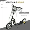 thumbnail image 6 of Aosom Youth Scooter Front and Rear Caliper Dual Brakes, Black, 6 of 9