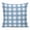 Blue, variant on Throw Pillow Covers 16x16 Inch, Turquoise Checkered Decorative Pillow Cases for Couch Sofa Bed, Farmhouse Buffalo Plaid Cotton Linen Square Home Decor Pillowcases with Hidden Zipper
