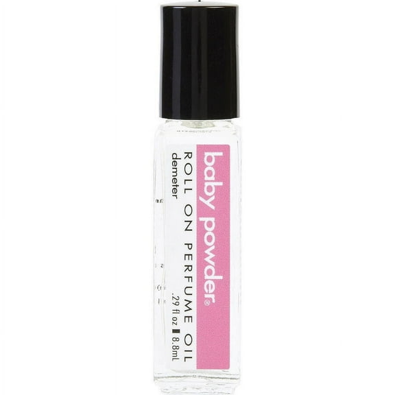 Demeter Baby Powder Perfume Oil Roll on, .33 oz, Long-Lasting