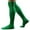 Green, variant on Soccer Socks Men, Yigetop Knee High Soccer Sock Socks Men Over Sport Baseball Football Wh Long Socks Knee High Socks White One Size