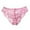 Pink, variant on Women's Panties Women Panties Lace Transparent Hollow Out Underwear Comfort Seamless Low Waist Briefs Lenceria Thong Pink L