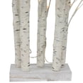 thumbnail image 5 of Northlight 4' LED Lighted White Birch Twig Tree Cluster Christmas Decoration, 5 of 9