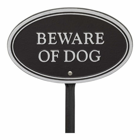 Whitehall Products Beware of Dog Statement Plaque