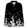 thumbnail image 5 of Bovemsi Bomber Jackets for Women Jacket 2025 Causal Zip Up Coats Long Sleeve Stand Collar Fall Lightweight Outerwear Tops Light Jackets, 5 of 6