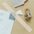 thumbnail image 4 of HEMOTON 5pcs Plastic Rulers Length Measuring Straight Ruler For Classroom Office Students Architecture Rulers Measuring Ruler Straight Ruler For Students, 4 of 8