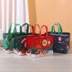 thumbnail image 2 of Naiovety Bolsas de regalo de Navidad grandes con mucho espacio para regalos Bolsas de regalo navideñas no tejidas resistentes Kits de decoración para fiestas 4 piezas, 2 of 6
