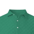 thumbnail image 5 of VgaVtl Summer Mens Turn Down Collar Shirts Beach Short Sleeve Mens Tops Leisure Vacation Button Plain, 5 of 6