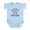 Sky Blue, variant on CafePress - The Coolest People Are From Montana Infant Bodysui - Baby Light Bodysuit, Size Newborn - 24 Months