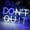DON'T QUIT, variant on LED OPEN Neon Signs for Wall Decor - LED Neon Light Sign for Bedroom, Man Cave, Bar & Pub - USB  Decorative Wall Art for Christmas, Birthday Party & Living Room