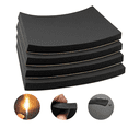 thumbnail image 3 of MODIGT 20mm 12" x 12" Black Self-Adhesive Foam Pads, Neoprene Self-Adhesive Non-Slip and Shockproof Closed-Cell Foam Pads(4 Pcs), 3 of 6