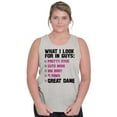 thumbnail image 3 of I Look For In Guys Great Dane Lover Tank Top Tee Shirt Women Brisco Brands S, 3 of 6