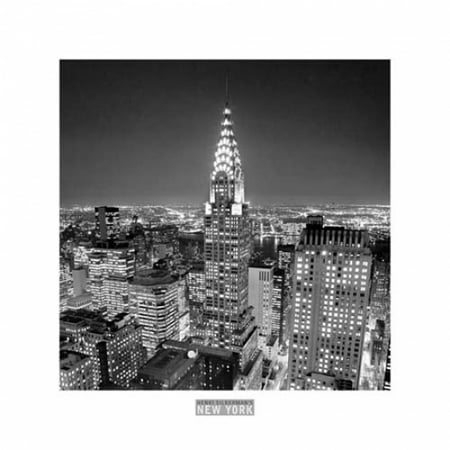 - Chrysler Building Poster Print by Henri Silberman (20 x 20)