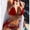 Red, variant on Babysbule Swimsuits for Women Women Solid With Chest Pad Without Underwire Bikini Lace Strap Split Swimwear