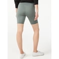 thumbnail image 2 of Free Assembly Women's High Waisted Bike Shorts, 2 of 6