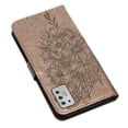 thumbnail image 5 of Case for Motorola Moto G Stylus 2021 5G Embossing Butterfly Magnetic Premium Leather Flip Cover, 5 of 5