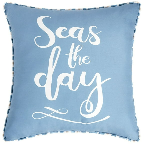 Coastal Stripe Comforter Set - Accent Pillow