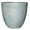 Gray, variant on (EPR18-105 Large Egg Shaped Planter - Modern Indoor & Outdoor Decorative Flower Pot/Box (18 Inch, Blue Flower)