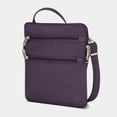 thumbnail image 3 of Anti-Theft Classic Slim Double Zip Crossbody Bag-Purple Anti-Theft Classic Slim Double Zip Crossbody Bag, 3 of 7