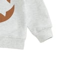 thumbnail image 6 of Gerichy Toddler Baby Girl Boy Halloween Sweatshirt Long Sleeve Pumpkin Shirt Crewneck Sweater Top 6 12 18 24 Months 2T 3T 4T Fall Clothes, 6 of 7