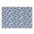 thumbnail image 1 of Floral Cutting Board, Watercolor Romance Themed Pattern Abstract Roses on Stripes, Decorative Tempered Glass Cutting and Serving Board, in 3 Sizes, by Ambesonne, 1 of 2