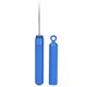 thumbnail image 4 of Palillos de dientes de acero inoxidable, herramientas de limpieza de dientes con codo recto reutilizables, 4 of 8