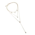 thumbnail image 3 of Mialoley Collier Simple Multicouche pour Femme, Chaîne Longue Collier Étoile de Fête, 3 of 8