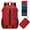 Red, variant on 25L Packable Hiking Backpack - Lightweight Foldable Backpack Water Resistant Daypack for Outdoor, Camping, Sports (Grey)