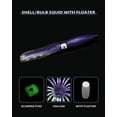 thumbnail image 3 of BLUEWING 10pcs Trolling Squid Skirts Fishing Saltwater with Float Inside Squid Lures Fishing Saltwater Octopus Skirt for Tuna, Mahi, Marlin, Big Game Fish Purple 6in, 3 of 7