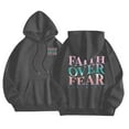 thumbnail image 4 of Hoodie Women Ribbed Sweatshirt Winter Festival Look Women's Casual Hooded Sweatshirt Funny Print Pullover Long Sleeve Hoodie For Daily Wear Loose Fit Comfortable Round Neck Top, 4 of 7