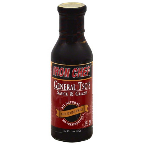 Iron Chef General Tso's Sauce & Glaze, 15 oz, (Pack of 6)