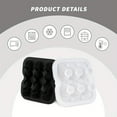 thumbnail image 6 of Skull Ice Cube Mold, 6-Cavity Silicone Ice Tray for Whiskey, Cocktails, and Beverages, Food-Grade Flexible Ice Maker for Halloween & Party Drinks, Easy Release & Dishwasher Safe, 6 of 7
