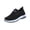 Black, variant on Breathable Mesh Slip-On Walking Shoes for Women, Orthopedic Shoes Wide Width Dressy Walking Shoes Woven Soft Running Sneakers Casual Outdoor Footwear Ladies Slip On Sneaker Going Out, Black 5