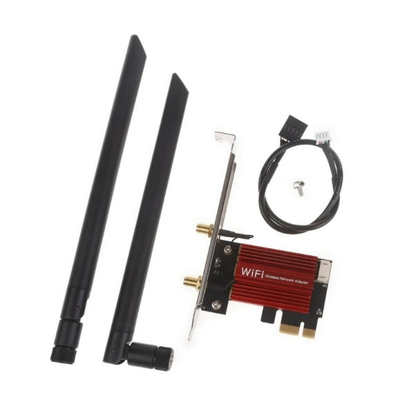 FOR 7265AC Dual Band Wifi Card 2.4g/5g Adapter 802.11ac BT 4.2 with Antenna