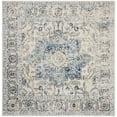thumbnail image 3 of SAFAVIEH Madison Katina Traditional Area Rug, Turquoise/Ivory, 4' x 4' Square - Traditional Design, Turquoise & Ivory, Non-Shedding & Easy Cleaning, Ideal for Living Room, Bedroom, Dining Space, 3 of 16