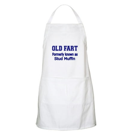 Std Muffin - CafePress - OLD FART Formerly Know As Stud Muffin 4 Apron - Kitchen Apron with Pockets, Grilling Apron, Baking Apron
