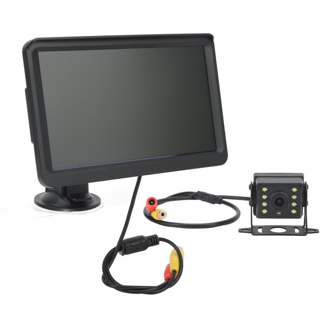 Sistema de Monitor de Cámara de Respaldo Bling Bling Monitor de Visión Trasera 7 Pulgadas