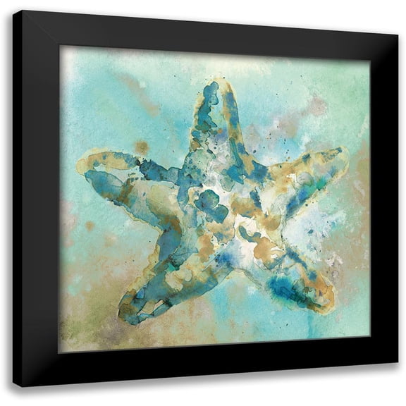 Fontaine, Stephane 12x12 Black Modern Framed Museum Art Print Titled - Sand III